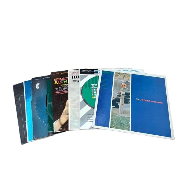 Vintage Record LP Bundle Lot Roger Williams My Fair Lady and Gigi Roger Williams - Picture 1 of 15